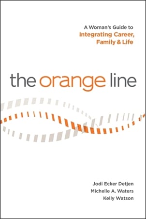 The Orange Line Book Cover Development Coaching and Being Successful at Work