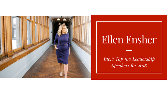 Top 100 Leadership Speakers for 2018 - Ellen Ensher